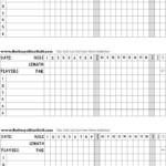 9 Golf Scorecard Templates Free Download