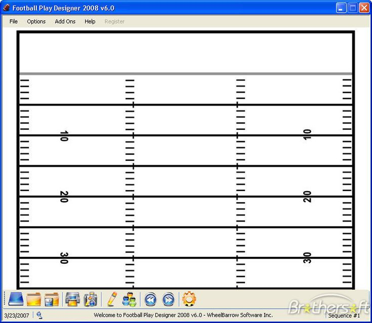 Blank Football Play Sheet Template Football Template Template 