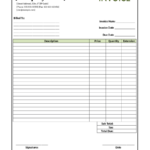 Blank Invoice Template Pdf Edit Fill Sign Online Handypdf