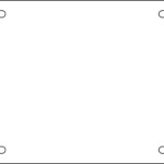 Blank License Plate Template Invitation Templates Template