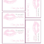 Blank Love Coupon Template Printable Coupon
