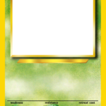 Blank Pokemon Card Template Handmade Cards Ideas In 2021