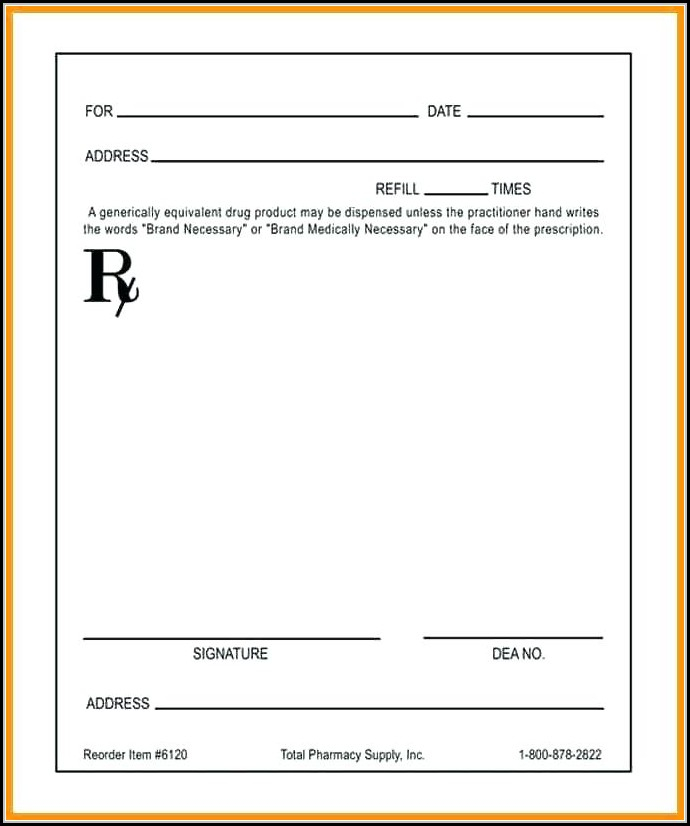 Blank Prescription Pad Template Template 1 Resume Examples Rg8DpE28Mq