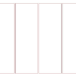 Free Blank Bookmark Templates To Print 4 TEMPLATES EXAMPLE