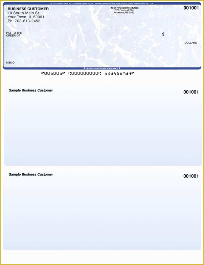 Free Blank Business Check Template Of 7 Best Of Printable Personal 