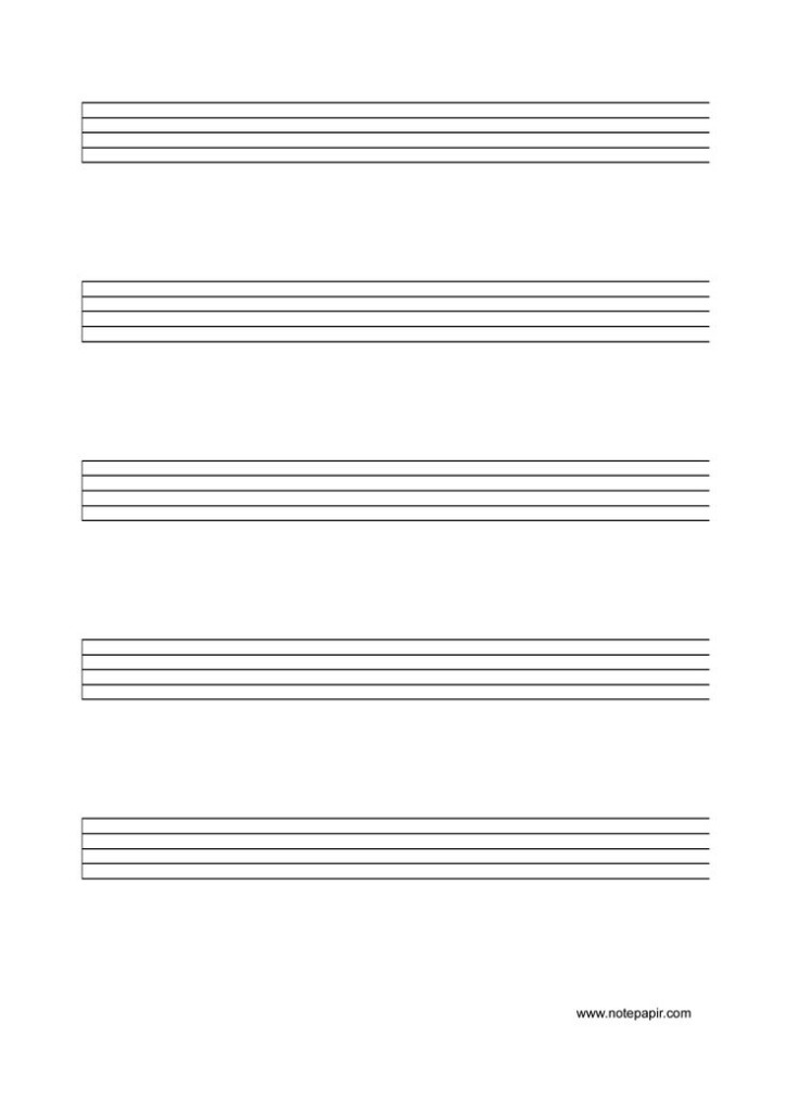 Free Printable Music Staff Paper Blank Sheet Music Sheet Music 
