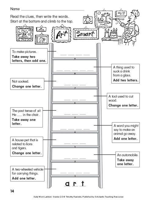 Free Printable Word Ladders 15 Free Download English Worksheets For 