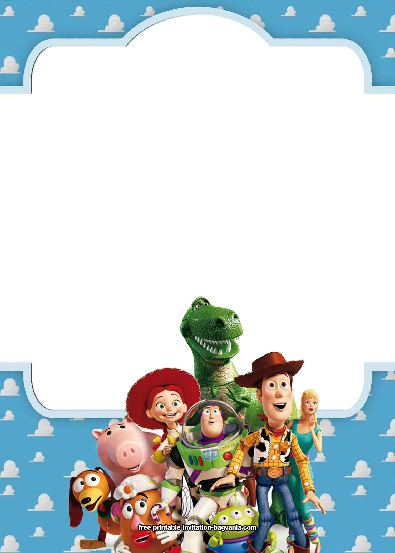 FREE Toy Story 4 Birthday Invitation Templates FREE Printable