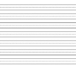 Manuscript Paper Large Kindergarten Writing Paper Writing Paper