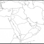 Printable Blank Map Of Middle East Printable Maps