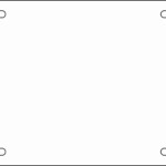 Printable License Plate Template Fresh Blank License Plates Template