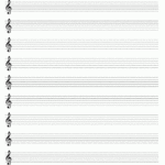 Printable Violin Notes Blank Music Sheet Paper learnviolin Blank