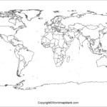 Printable World Map PDF World Map Blank And Printable