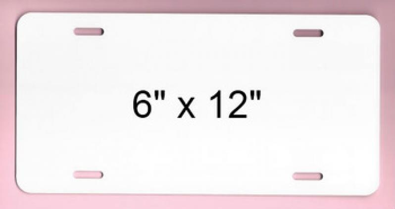 Blank Cardboard License Plates Box Of 250 Auto039 4887b 250 