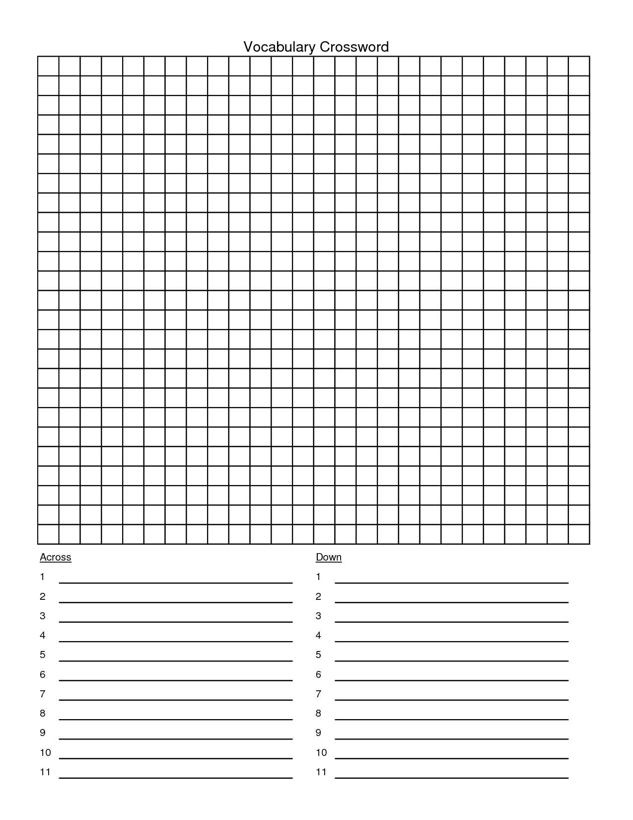 Blank Times Table Square Printable Free