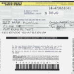 Blank Money Order Template Sample Design Templates