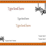 Free Certificate Template Certificate Templates Free Halloween Gift