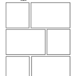 Printable Blank Comic Strip Template For Kids